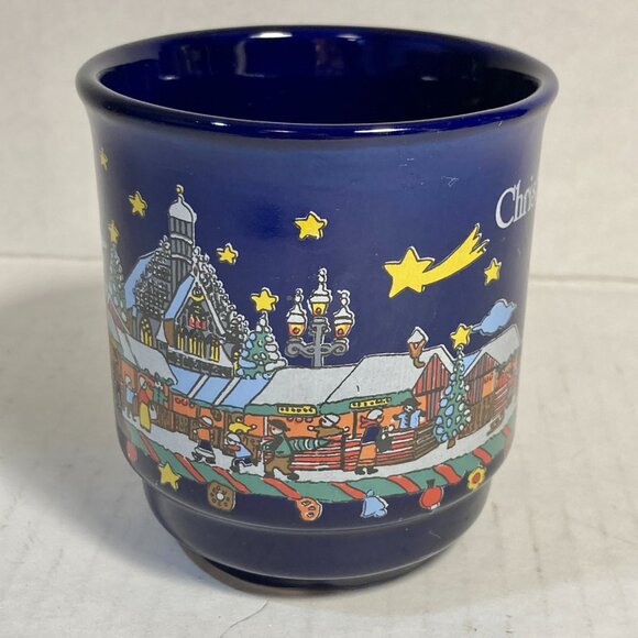Vintage German Christmas Market Coffee Cup Nurnberger Christkindlesmarkt 1999 - Picture 4 of 16